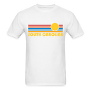 South Carolina Basic T-Shirt - Unisex South Carolina T Shirt Retro Sun - white