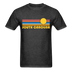 South Carolina Basic T-Shirt - Unisex South Carolina T Shirt Retro Sun - heather black