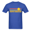 South Carolina Basic T-Shirt - Unisex South Carolina T Shirt Retro Sun - royal blue