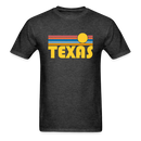 Texas Basic T-Shirt - Unisex Texas T Shirt Retro Sun - heather black