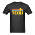 Texas Basic T-Shirt - Unisex Texas T Shirt Retro Sun - heather black