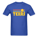 Texas Basic T-Shirt - Unisex Texas T Shirt Retro Sun - royal blue
