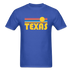 Texas Basic T-Shirt - Unisex Texas T Shirt Retro Sun - royal blue