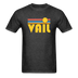 Vail, Colorado Basic T-Shirt - Unisex Vail T Shirt Retro Sun - heather black