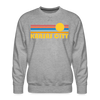 Premium Kansas City, Missouri Sweatshirt - Retro Sun Premium Men's Kansas City Sweatshirt