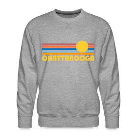 Premium Chattanooga, Tennessee Sweatshirt - Retro Sun Premium Men's Chattanooga Sweatshirt