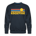 Premium Knoxville, Tennessee Sweatshirt - Retro Sun Premium Men's Knoxville Sweatshirt - navy
