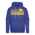 Premium Omaha, Nebraska Hoodie - Retro Sun Premium Men's Omaha Sweatshirt / Hoodie - royal blue