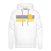 Premium Kansas City, Missouri Hoodie - Retro Sun Premium Men's Kansas City Sweatshirt / Hoodie - white