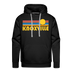 Premium Knoxville, Tennessee Hoodie - Retro Sun Premium Men's Knoxville Sweatshirt / Hoodie - black
