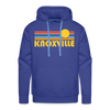 Premium Knoxville, Tennessee Hoodie - Retro Sun Premium Men's Knoxville Sweatshirt / Hoodie - royal blue