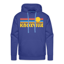 Premium Knoxville, Tennessee Hoodie - Retro Sun Premium Men's Knoxville Sweatshirt / Hoodie - royal blue