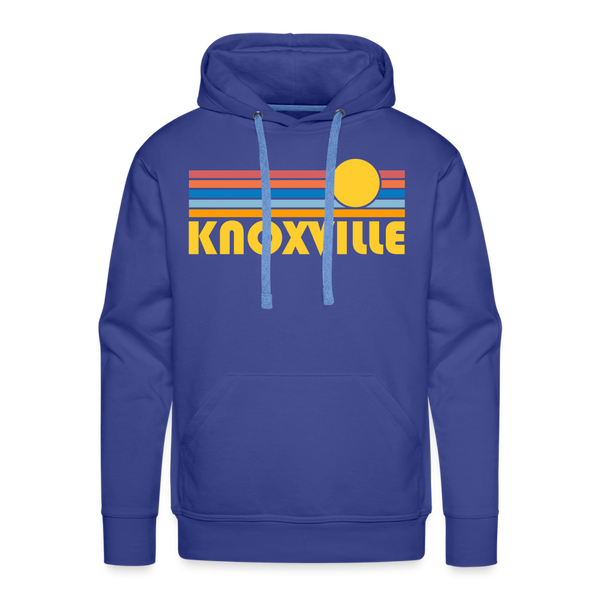 Premium Knoxville, Tennessee Hoodie - Retro Sun Premium Men's Knoxville Sweatshirt / Hoodie - royal blue