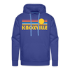 Premium Knoxville, Tennessee Hoodie - Retro Sun Premium Men's Knoxville Sweatshirt / Hoodie