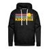 Premium Knoxville, Tennessee Hoodie - Retro Sun Premium Men's Knoxville Sweatshirt / Hoodie - charcoal grey