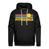 Premium Pittsburgh, Pennsylvania Hoodie - Retro Sun Premium Men's Pittsburgh Sweatshirt / Hoodie - black