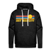 Premium Salt Lake City, Utah Hoodie - Retro Sun Premium Men's Salt Lake City Sweatshirt / Hoodie - charcoal grey