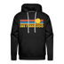 Premium San Francisco, California Hoodie - Retro Sun Premium Men's San Francisco Sweatshirt / Hoodie - black