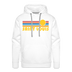 Premium St. Louis, Missouri Hoodie - Retro Sun Premium Men's St. Louis Sweatshirt / Hoodie - white