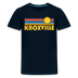Knoxville, Tennessee Youth Shirt - Retro Sunrise Knoxville Kid's T-Shirt - deep navy