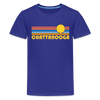 Chattanooga, Tennessee Youth Shirt - Retro Sunrise Chattanooga Kid's T-Shirt