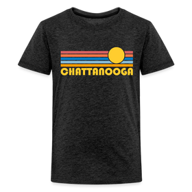 Chattanooga, Tennessee Youth Shirt - Retro Sunrise Chattanooga Kid's T-Shirt