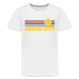 Kansas City, Missouri Youth Shirt - Retro Sunrise Kansas City Kid's T-Shirt - white