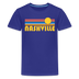 Nashville, Tennessee Youth Shirt - Retro Sunrise Nashville Kid's T-Shirt - royal blue