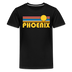 Phoenix, Arizona Youth Shirt - Retro Sunrise Phoenix Kid's T-Shirt - black