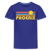 Phoenix, Arizona Youth Shirt - Retro Sunrise Phoenix Kid's T-Shirt - royal blue