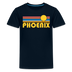 Phoenix, Arizona Youth Shirt - Retro Sunrise Phoenix Kid's T-Shirt - deep navy