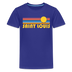 St. Louis, Missouri Youth Shirt - Retro Sunrise St. Louis Kid's T-Shirt - royal blue