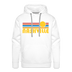 Premium Nashville, Tennessee Hoodie - Retro Sun Premium Men's Nashville Sweatshirt / Hoodie - white