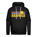 Premium Nashville, Tennessee Hoodie - Retro Sun Premium Men's Nashville Sweatshirt / Hoodie - black