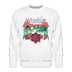 Premium Idaho Sweatshirt - Retro Boho Premium Men's Idaho Sweatshirt - white
