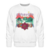 Premium Asheville, North Carolina Sweatshirt - Retro Boho Premium Men's Asheville Sweatshirt - white