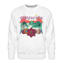 Premium California Sweatshirt - Retro Boho Premium Men's California Sweatshirt - white