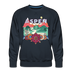 Premium Aspen, Colorado Sweatshirt - Retro Boho Premium Men's Aspen Sweatshirt - navy