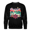Premium Boulder, Colorado Sweatshirt - Retro Boho Premium Men's Boulder Sweatshirt - black