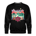 Premium Boulder, Colorado Sweatshirt - Retro Boho Premium Men's Boulder Sweatshirt - black