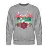Premium Boulder, Colorado Sweatshirt - Retro Boho Premium Men's Boulder Sweatshirt - heather grey
