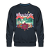 Premium Boulder, Colorado Sweatshirt - Retro Boho Premium Men's Boulder Sweatshirt - navy