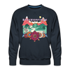 Premium Breckenridge, Colorado Sweatshirt - Retro Boho Premium Men's Breckenridge Sweatshirt - navy
