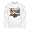 Premium Colorado Sweatshirt - Retro Boho Premium Men's Colorado Sweatshirt - white