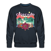 Premium Colorado Sweatshirt - Retro Boho Premium Men's Colorado Sweatshirt - navy