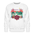 Premium Jackson Hole, Wyoming Sweatshirt - Retro Boho Premium Men's Jackson Hole Sweatshirt - white