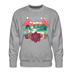 Premium North Carolina Sweatshirt - Retro Boho Premium Men's North Carolina Sweatshirt - heather grey