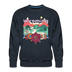 Premium Wyoming Sweatshirt - Retro Boho Premium Men's Wyoming Sweatshirt - navy
