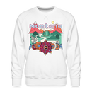 Premium Montana Sweatshirt - Retro Boho Premium Men's Montana Sweatshirt - white
