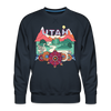Premium Utah Sweatshirt - Retro Boho Premium Men's Utah Sweatshirt - navy